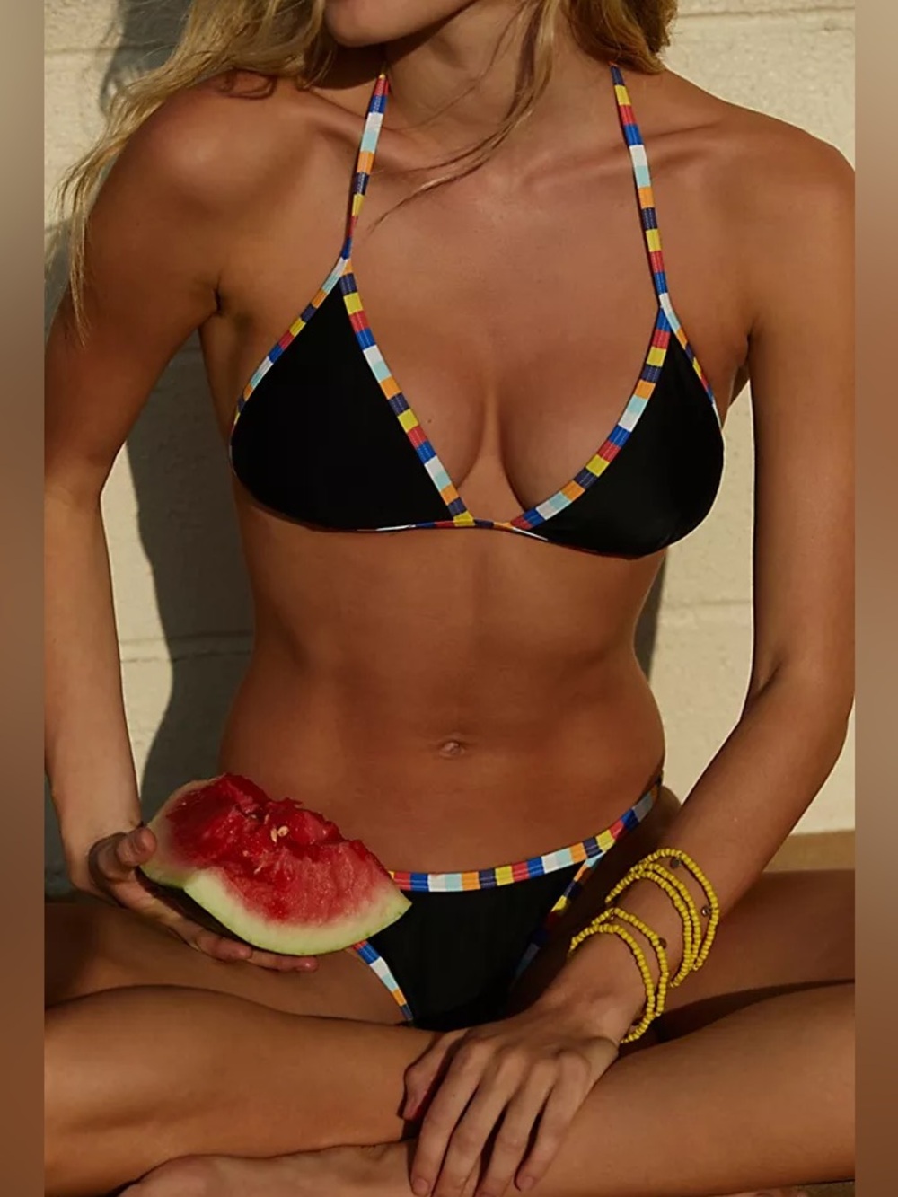 Free People x It’s Now Cool The Tallow Duo Triangle Bikini Top